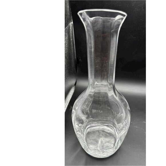 Wedgwood Lead Crystal Devon Collection Optic Carafe Wine Decanter England Vtg - Picture 4 of 8